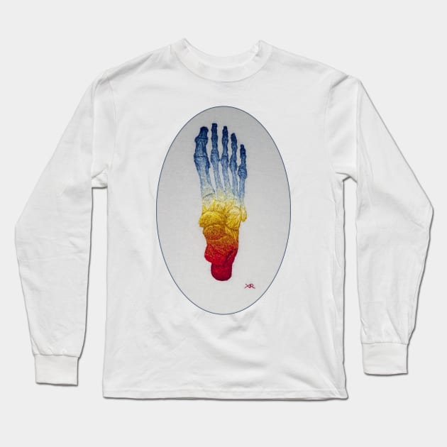 Raynaud's Disease Long Sleeve T-Shirt by Arondel